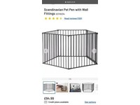 argos pet playpen